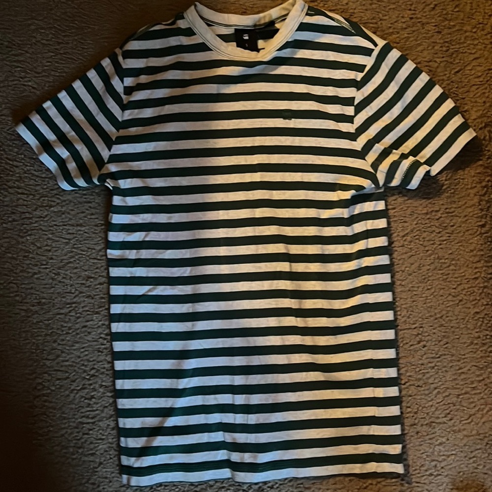 Green stripe Gstar shirt